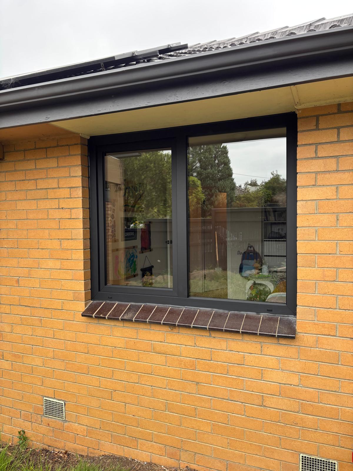 Heidelberg exterior window after replacement