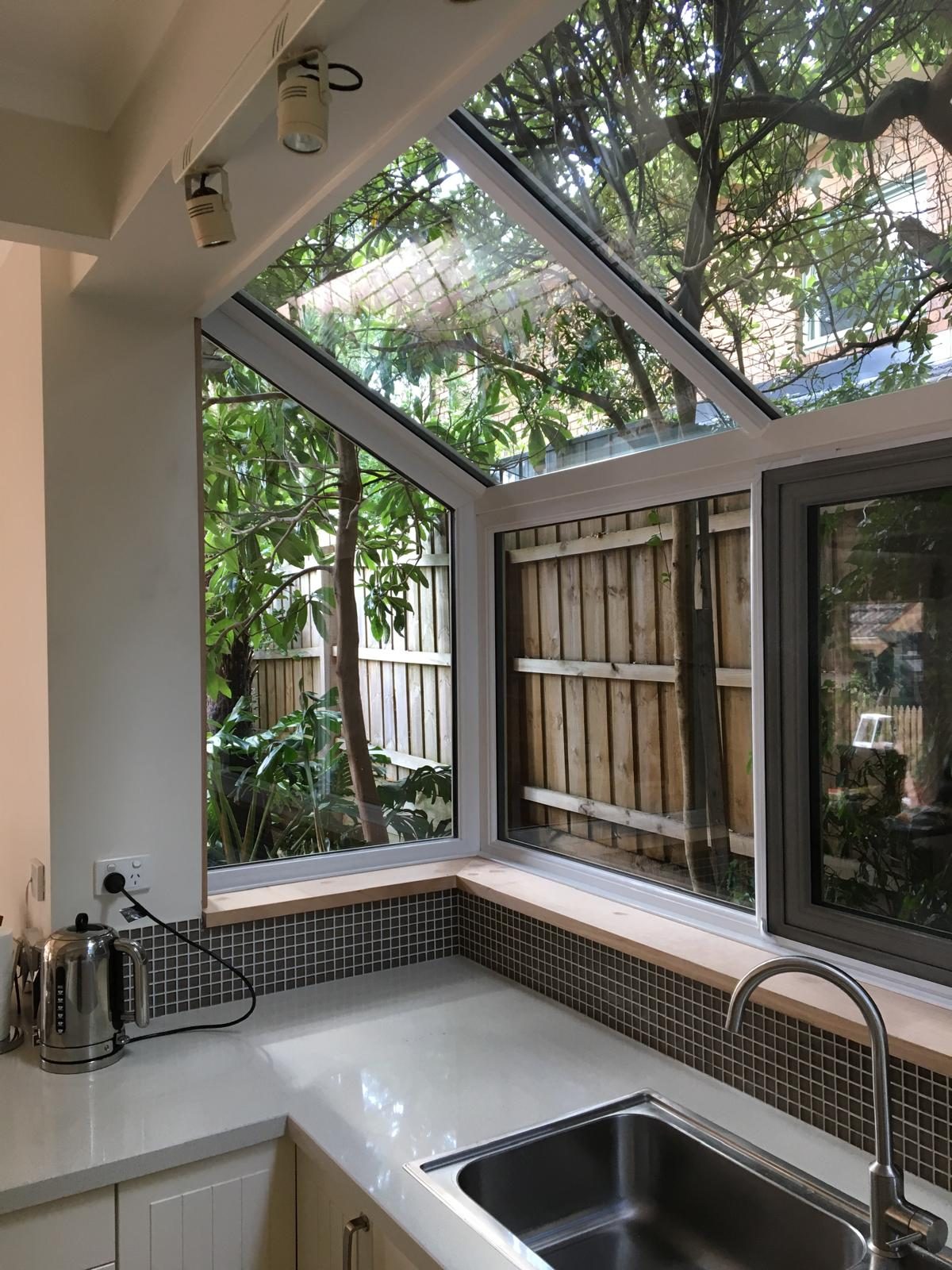 Glazed garden room roof and window package