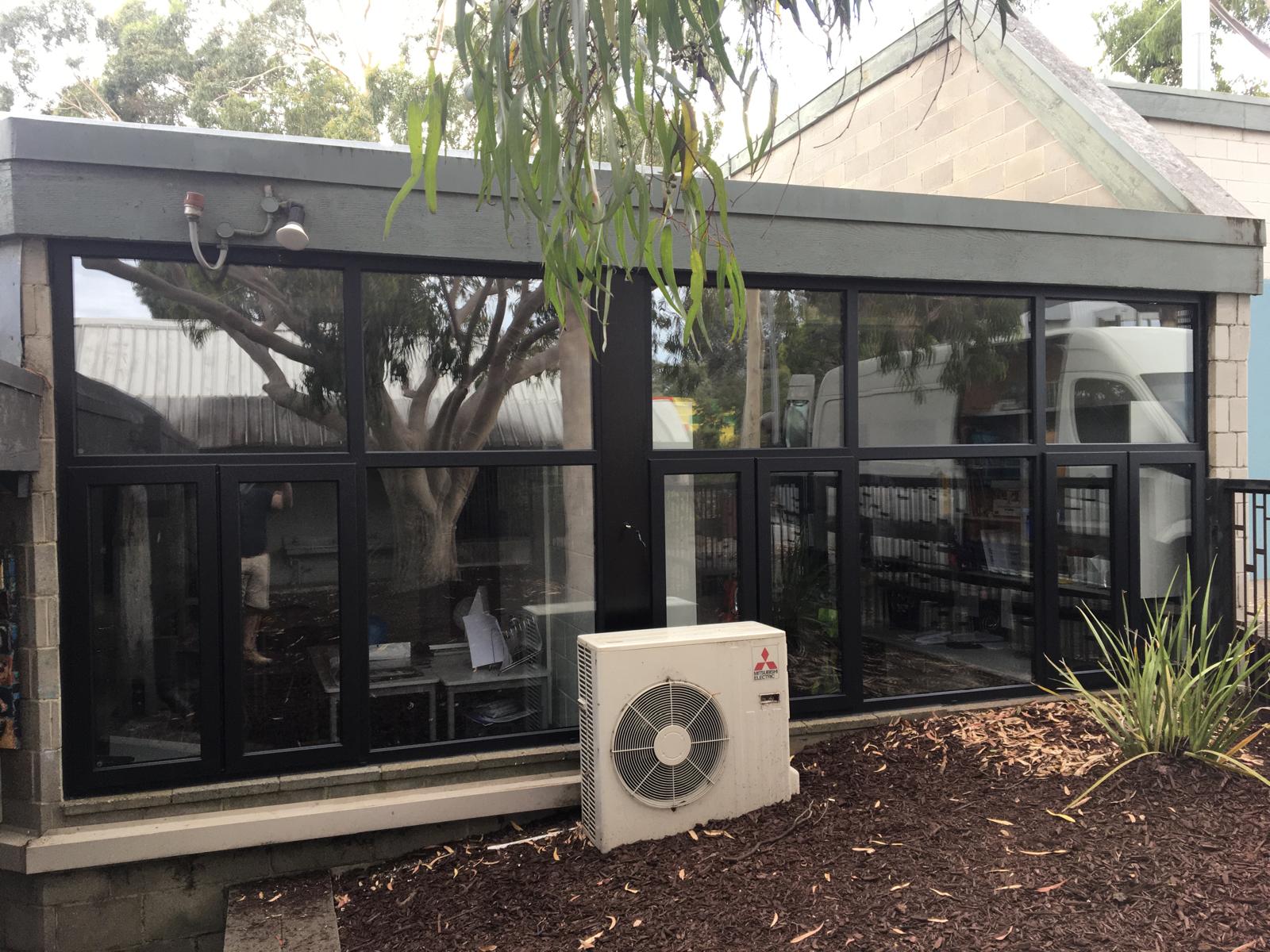 Eltham College window installation after replacement