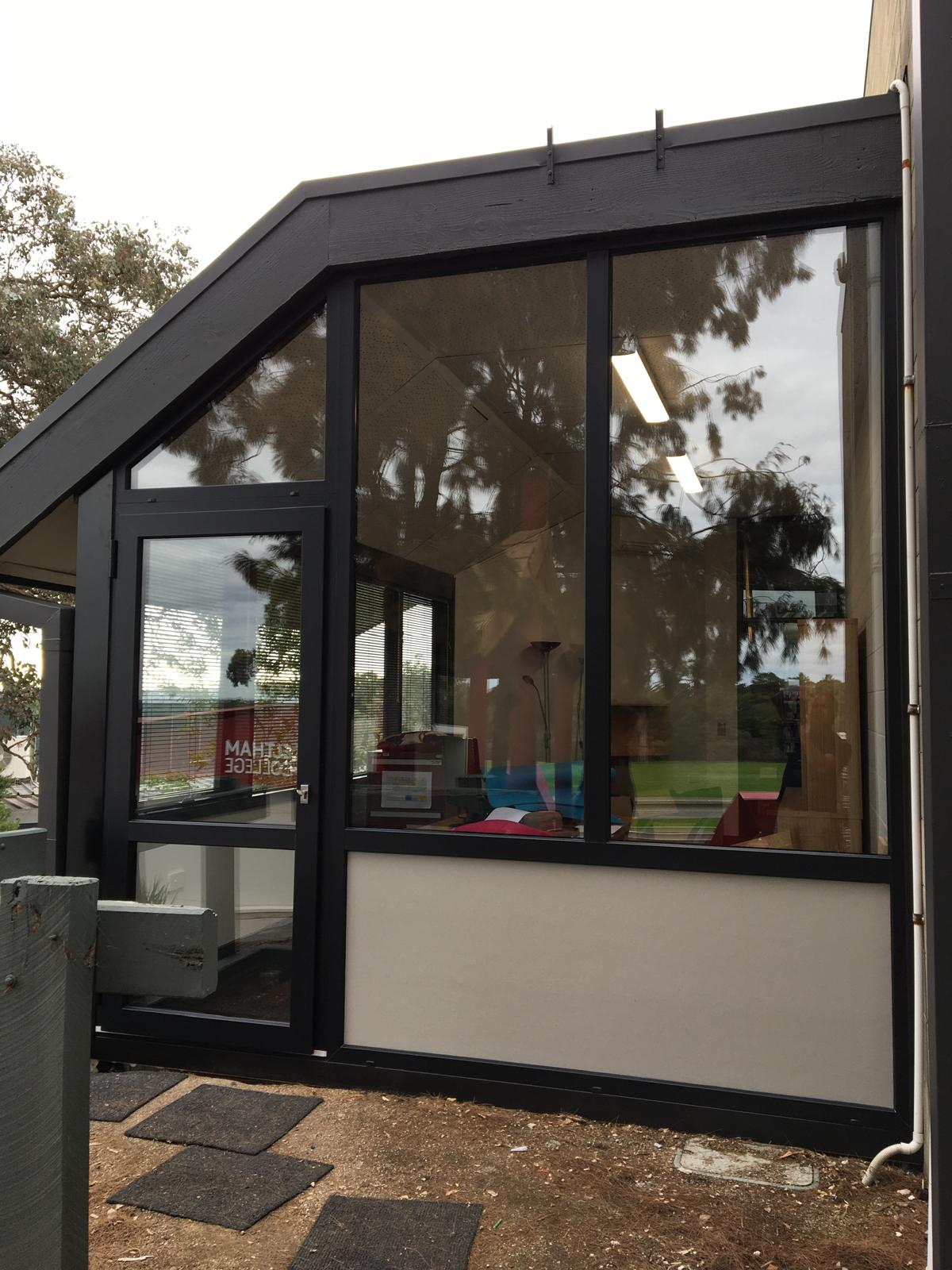 Completed replacement glazing at Eltham College