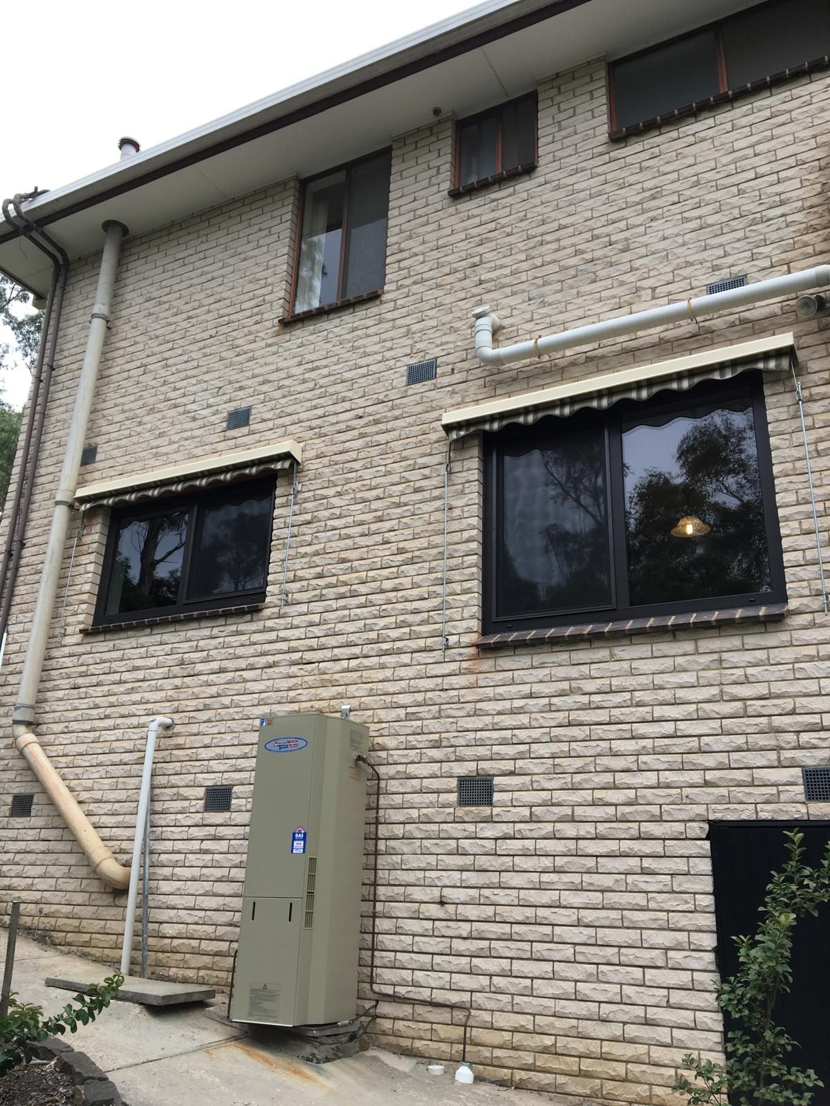 Double glazing package across a two storey façade
